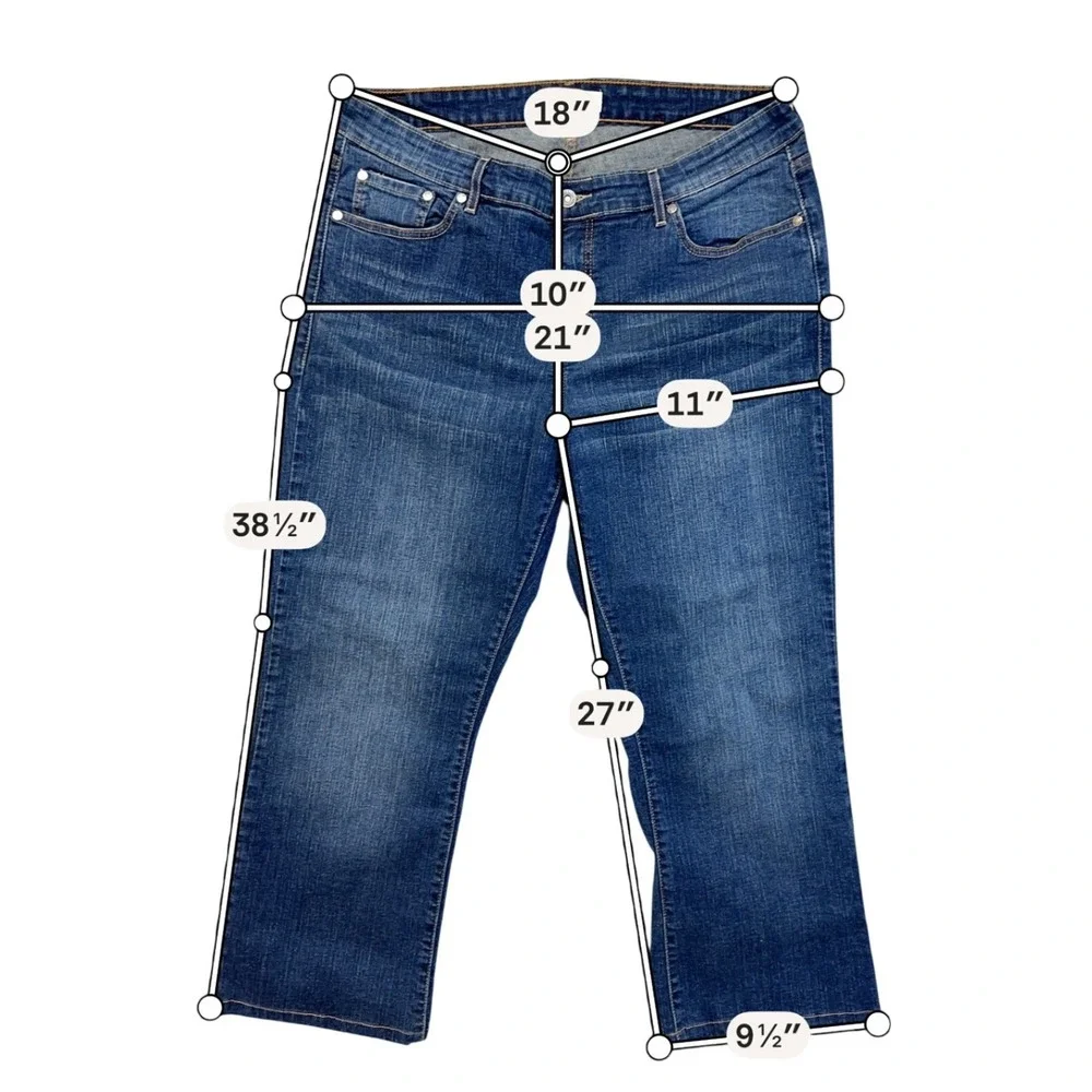 Levi Strauss & Co Studded Jeans‎ Mens 34x36 Blue Excellent Straight Leg Denim